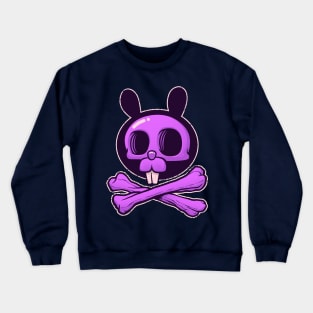 The Bunny of Death - Skull and Bones (and Teeth) Crewneck Sweatshirt